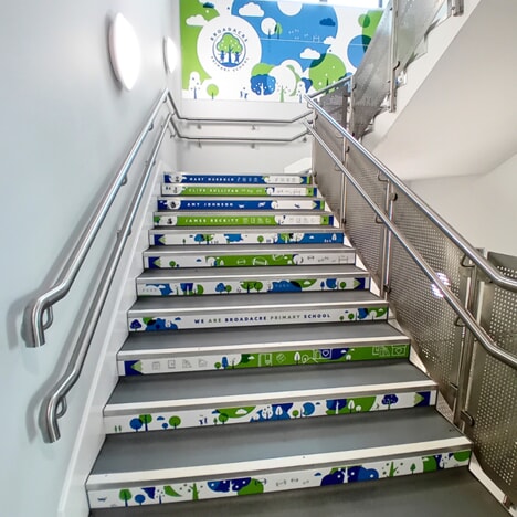 An image of the indoor graphics in hull.